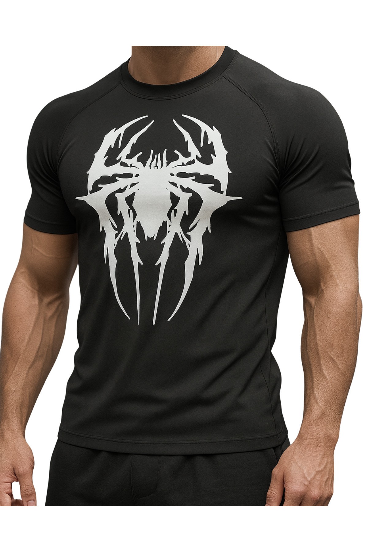 Predator Spider Siyah Compression T-Shirt