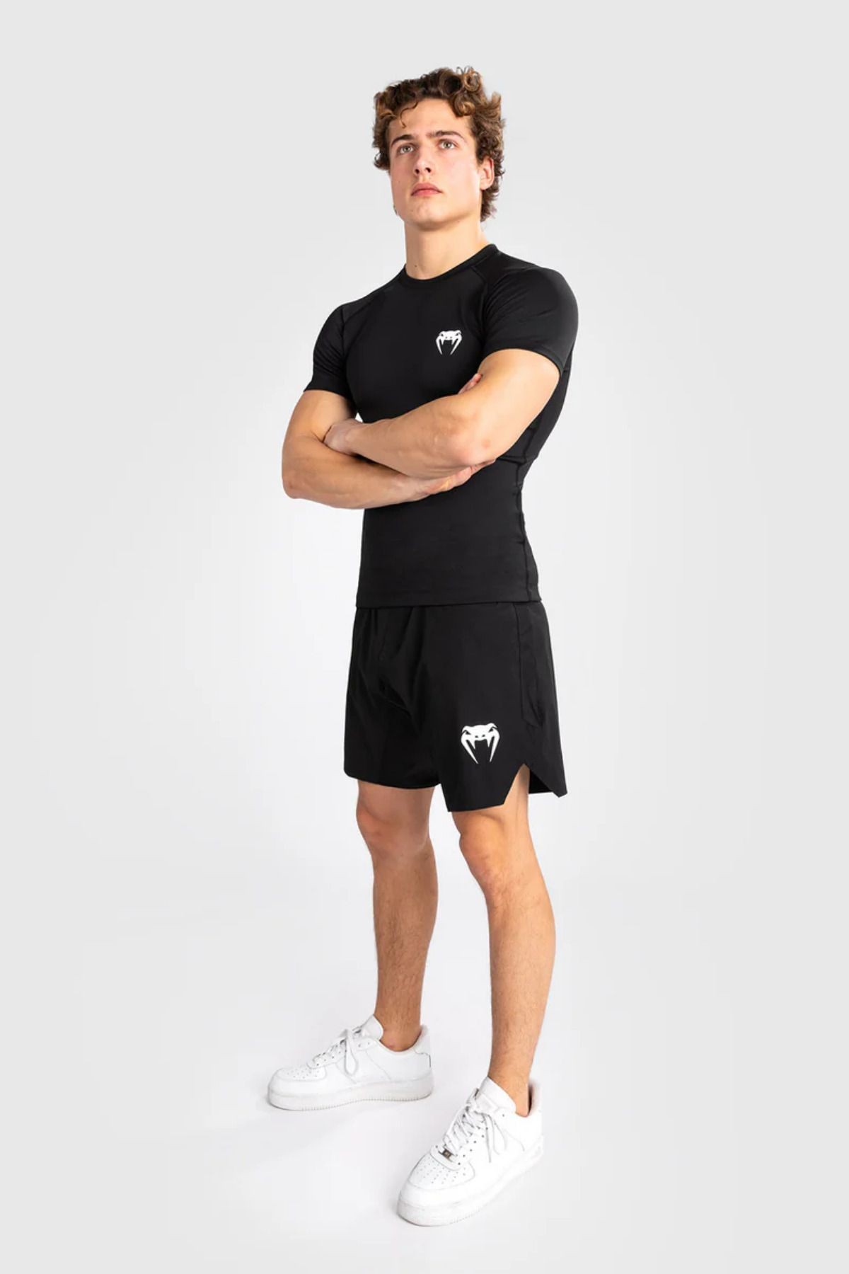 Venum Edge Siyah Compression UFC T-Shirt