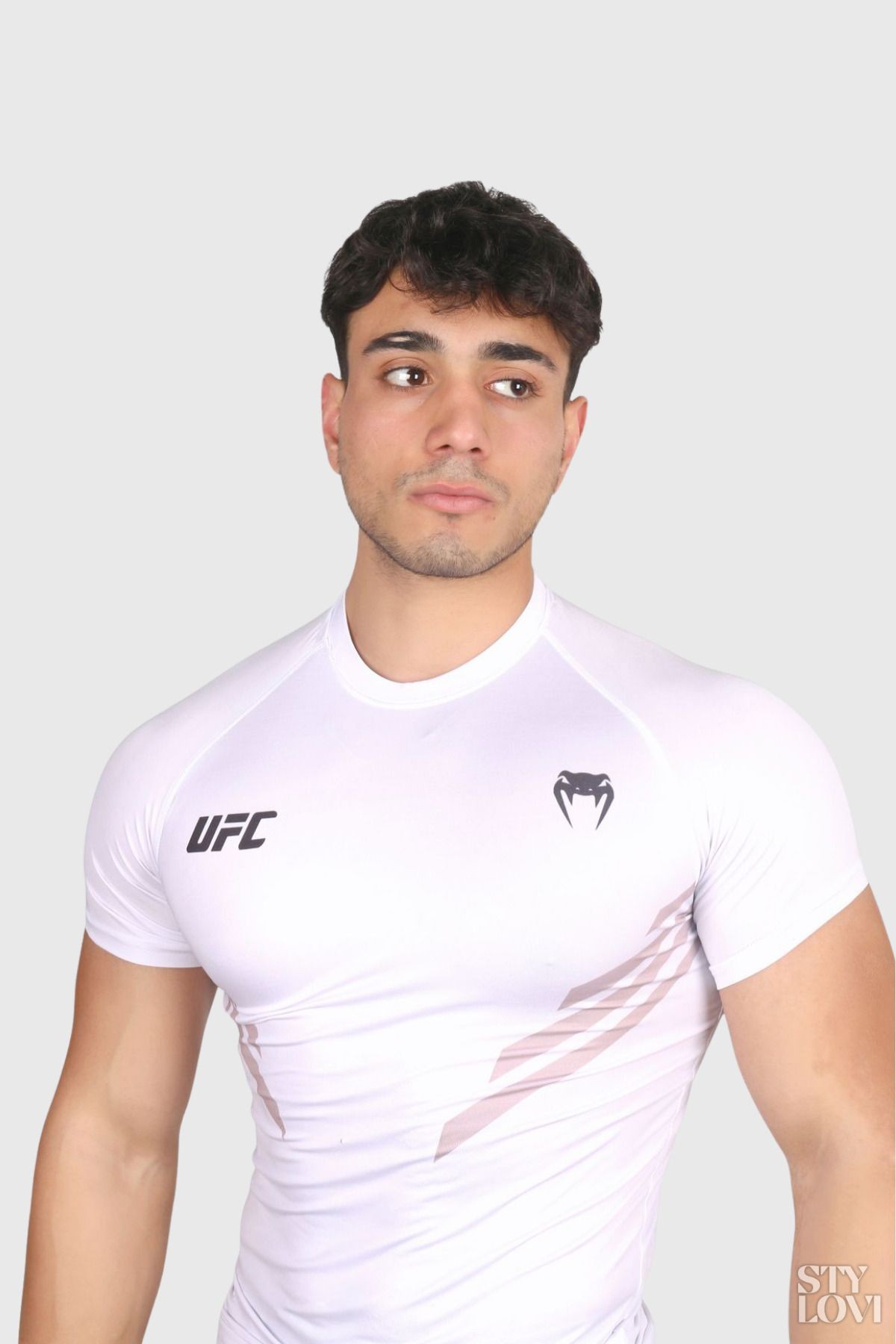 Venum Pure White Compression UFC T-Shirt