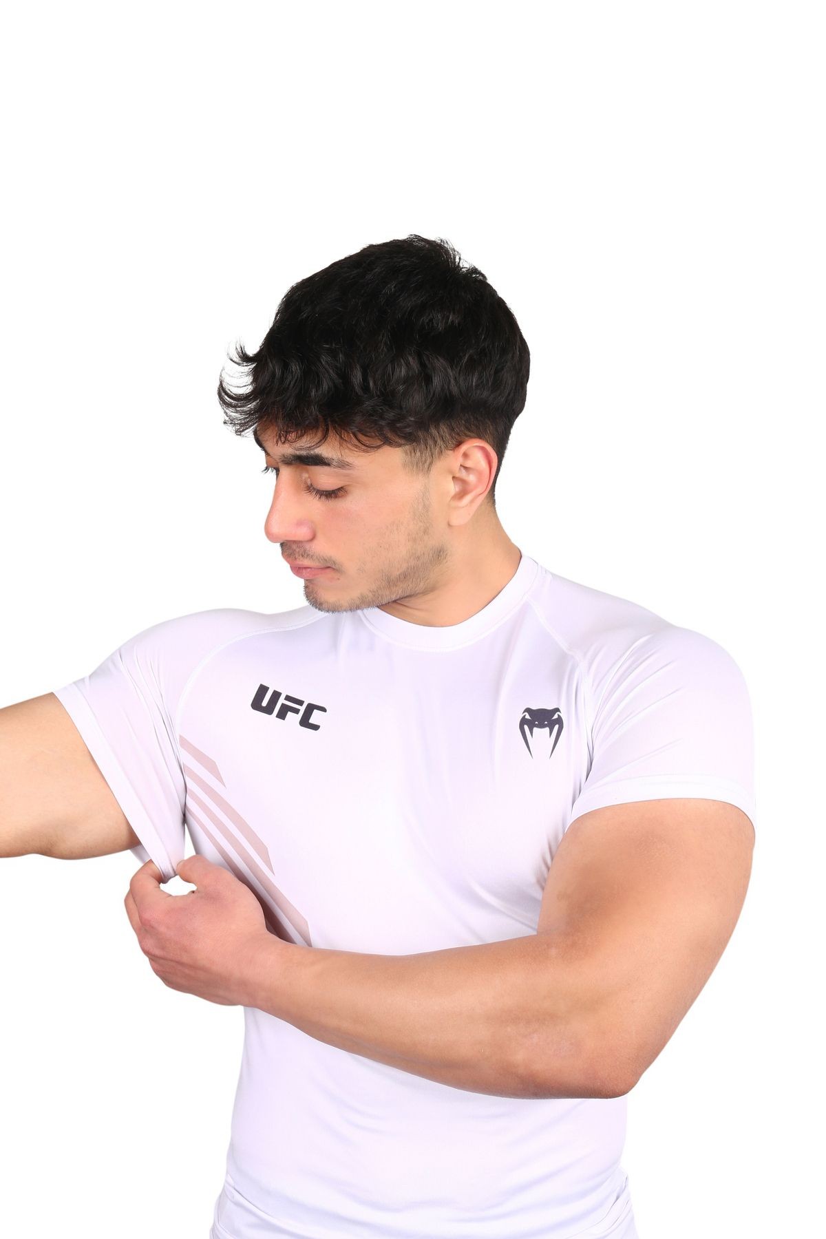 Venum Pure White Compression UFC T-Shirt