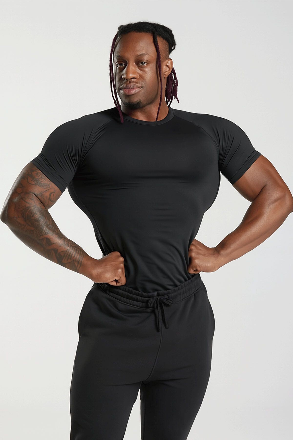 Essential Premium Basic Compression T-Shirt – Ultra Esnek, Slim Fit