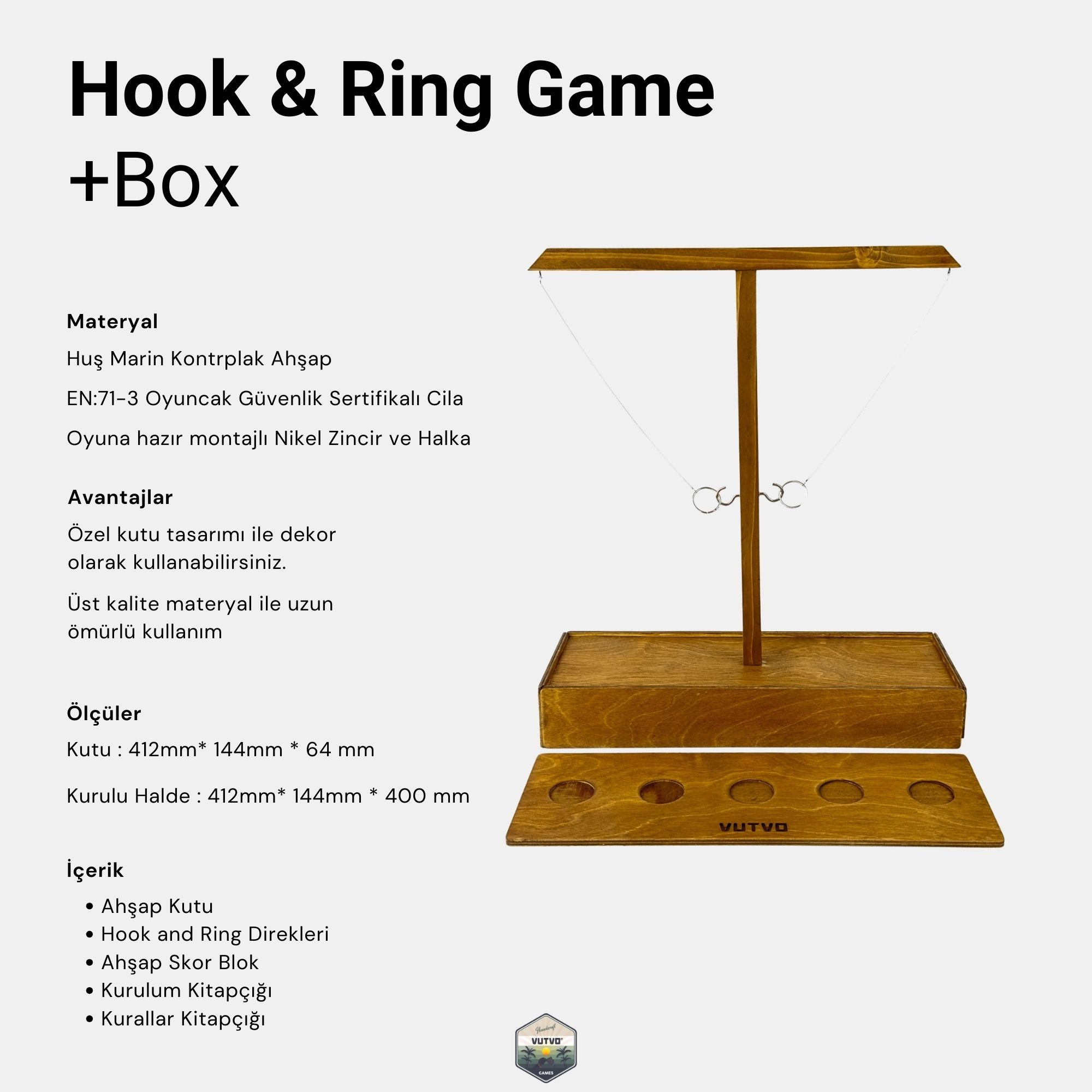 Hook and Ring Game + Box