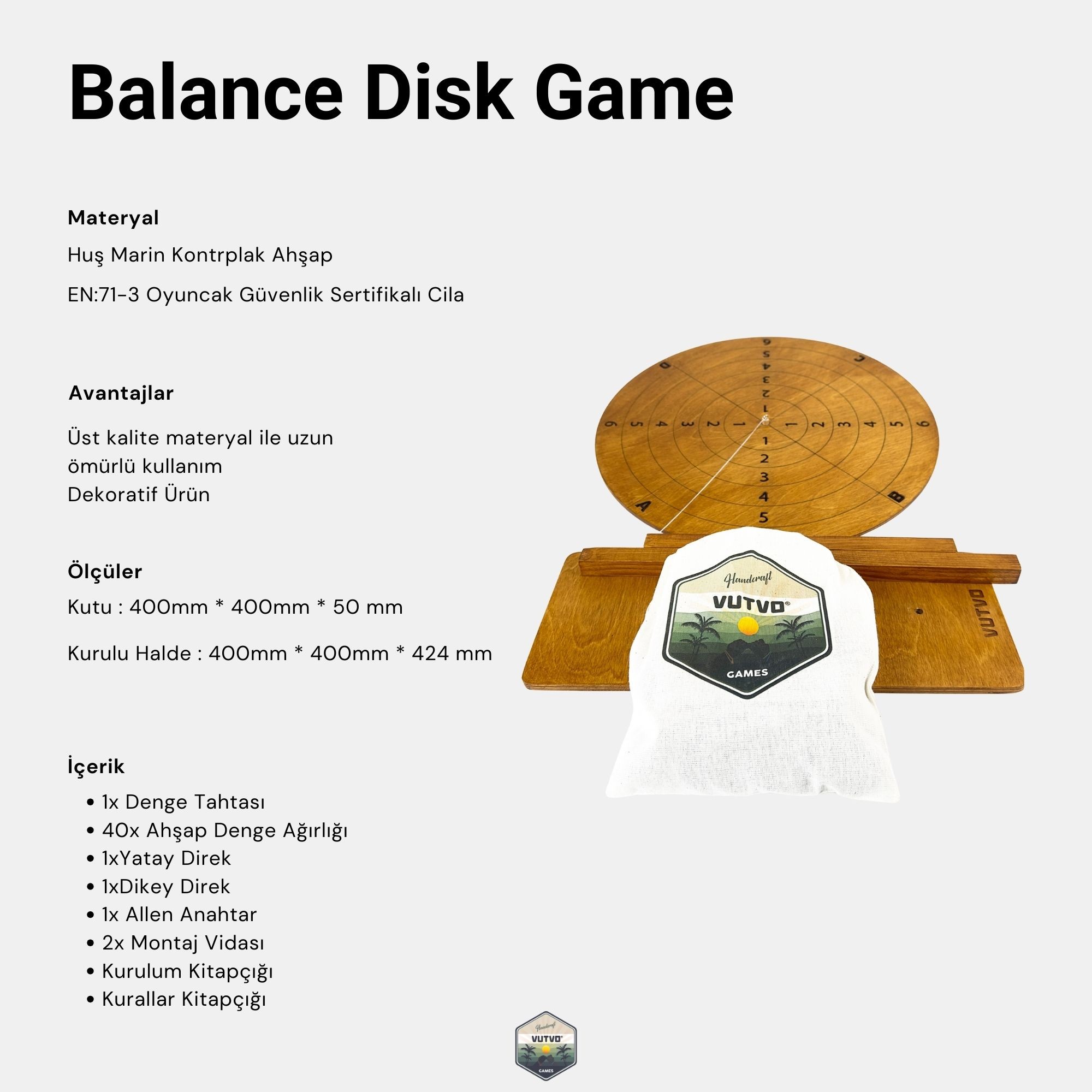 Balance Disk Game