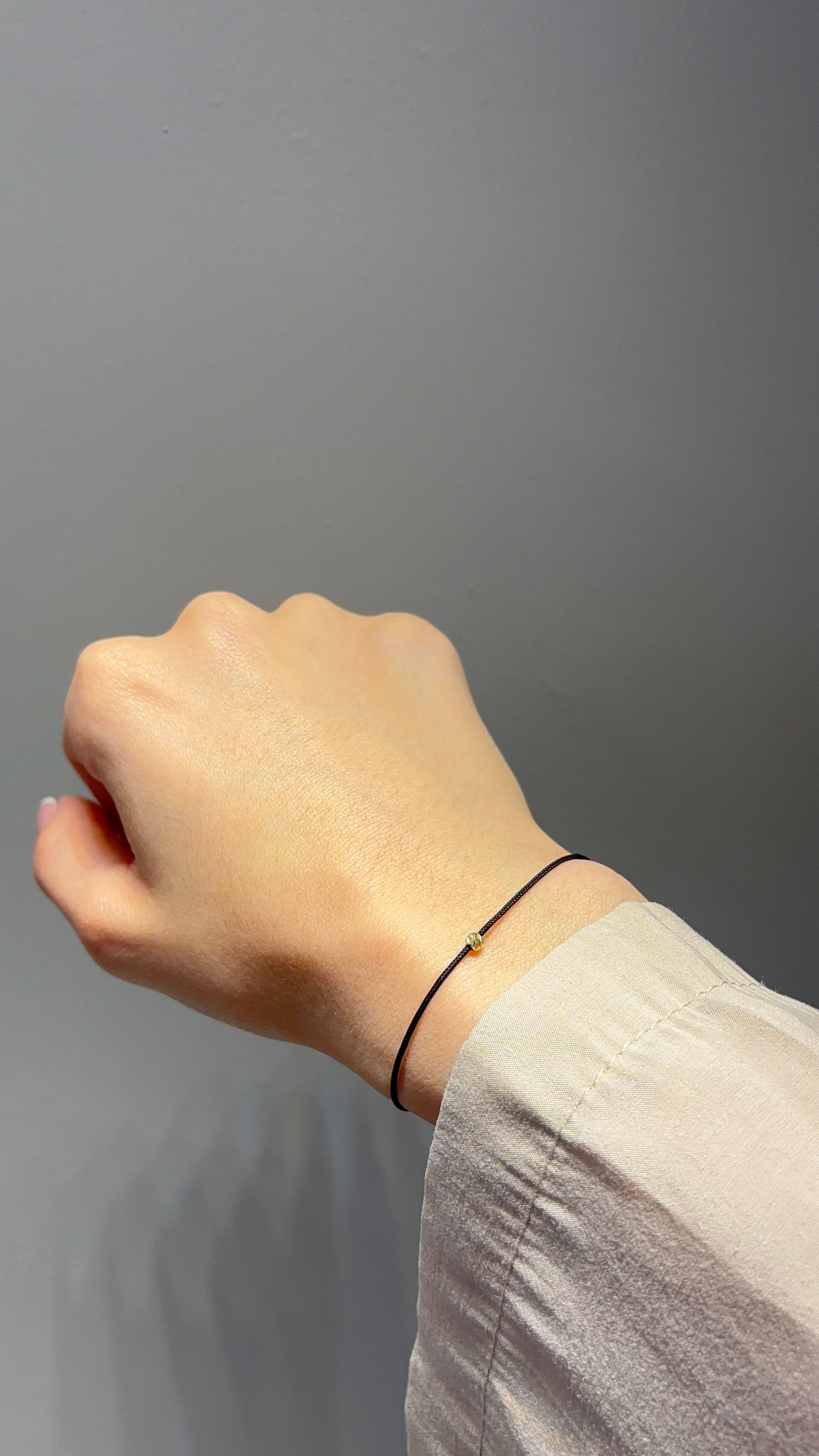 Gold&Rope Dorika Toplu İpli Altın Bileklik