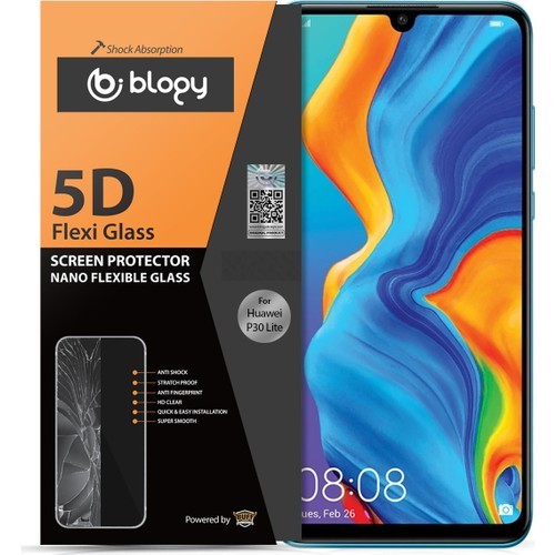 Buff Blogy Huawei P30 Lite Flexi 5D Ekran Koruyucu