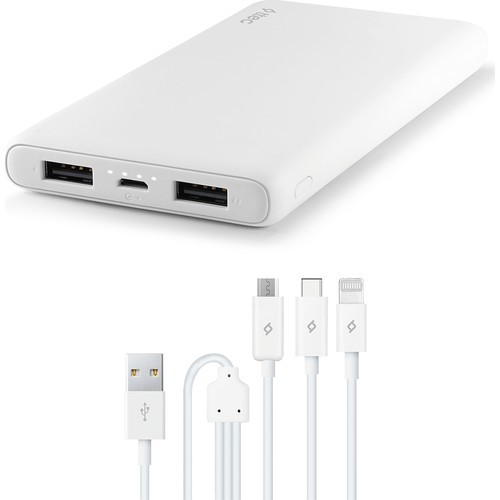 Ttec Powerslim S Trio 10.000Mah Powerbank Beyaz 