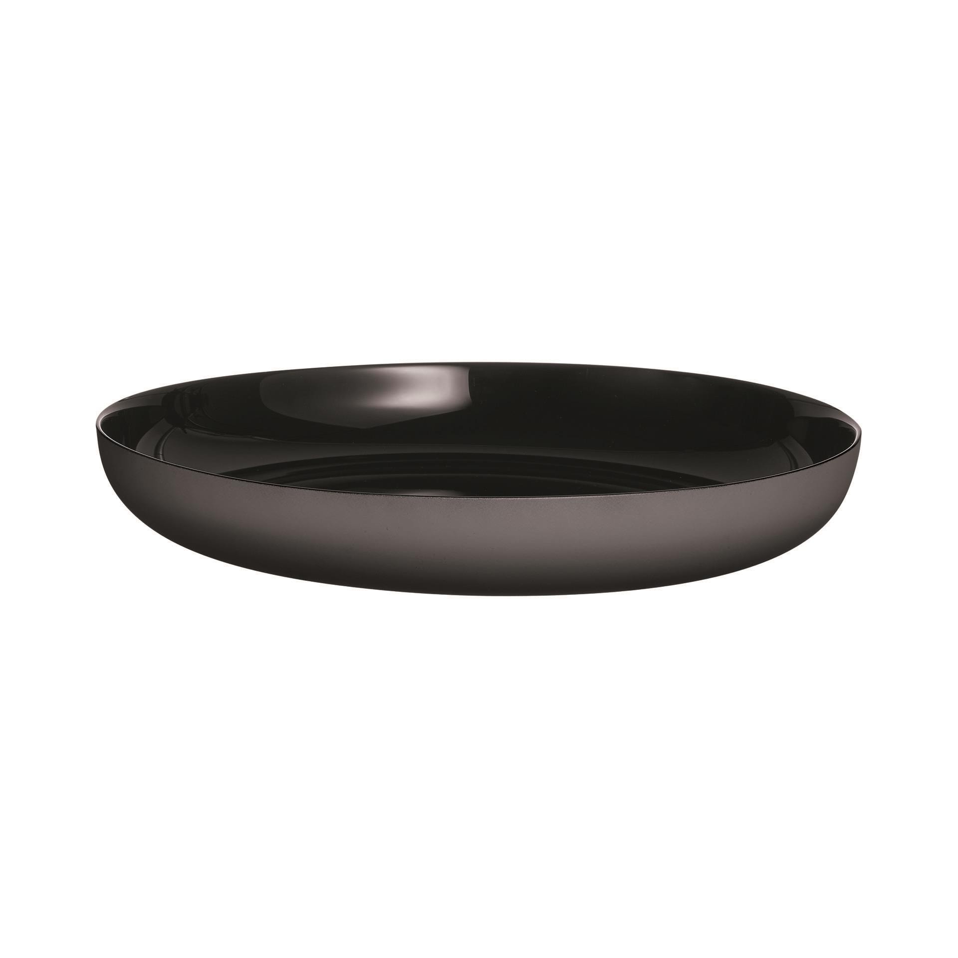 Luminarc Temperli Siyah & Gri Servis Tabağı 25 CM Vicky 6'lı Set
