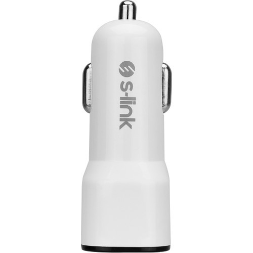 S-Link Ec30L Lightning 3.4A 2 Usb Beyaz Araç Şarj ı