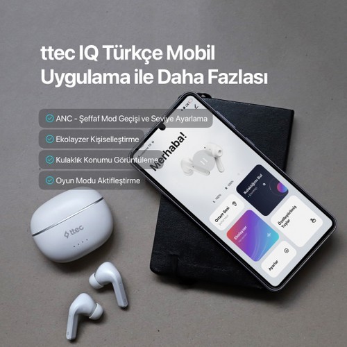 Ttec Airbeat Pro Anc Tws Bluetooth Kulaklık Beyaz