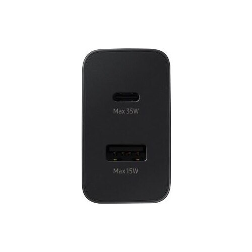 Samsung Ep-Ta220N 35W Çift Çıkışlı USB Type-C Şarj Adaptörü Siyah