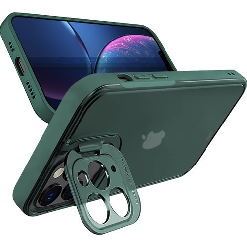 Buff Apple İphone 11 Pro Hybrid Corner Kılıf Yeşil 
