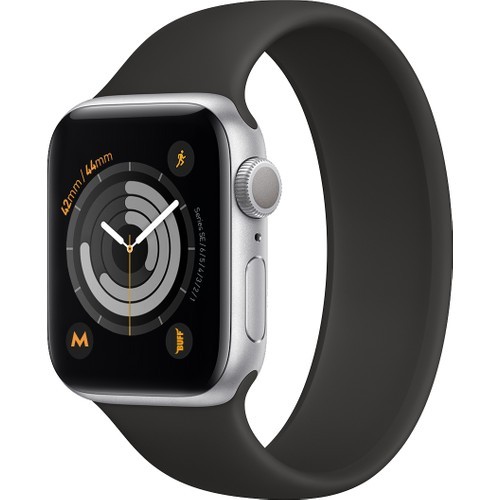 Buff Apple Watch Bands Rubber 42/44 M Siyah 