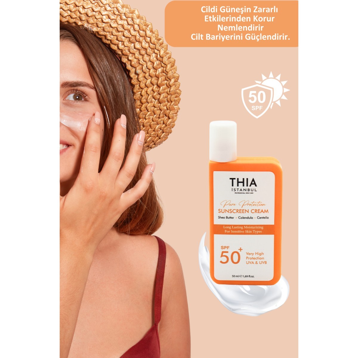 THIA İstanbul Sunscreeen Cream 50