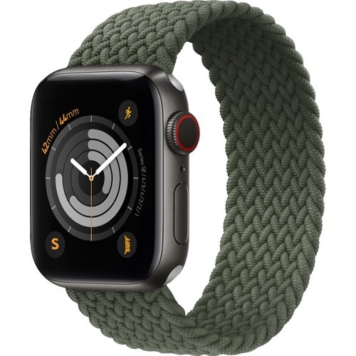 Buff Apple Watch Bands Braided 42/44 S Green 