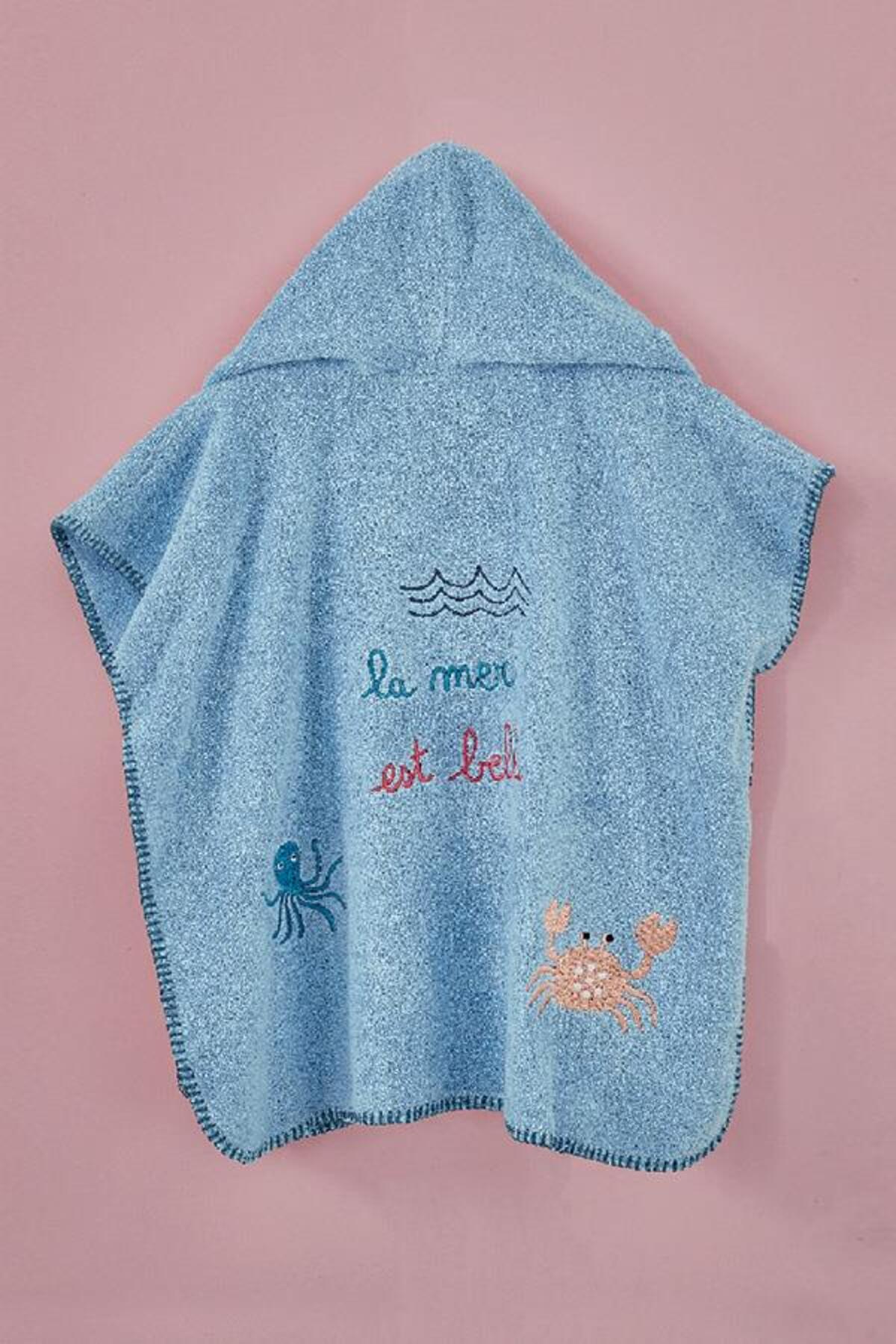 Marie Claire Export Çocuk Panço Vagues 100% Pamuk  