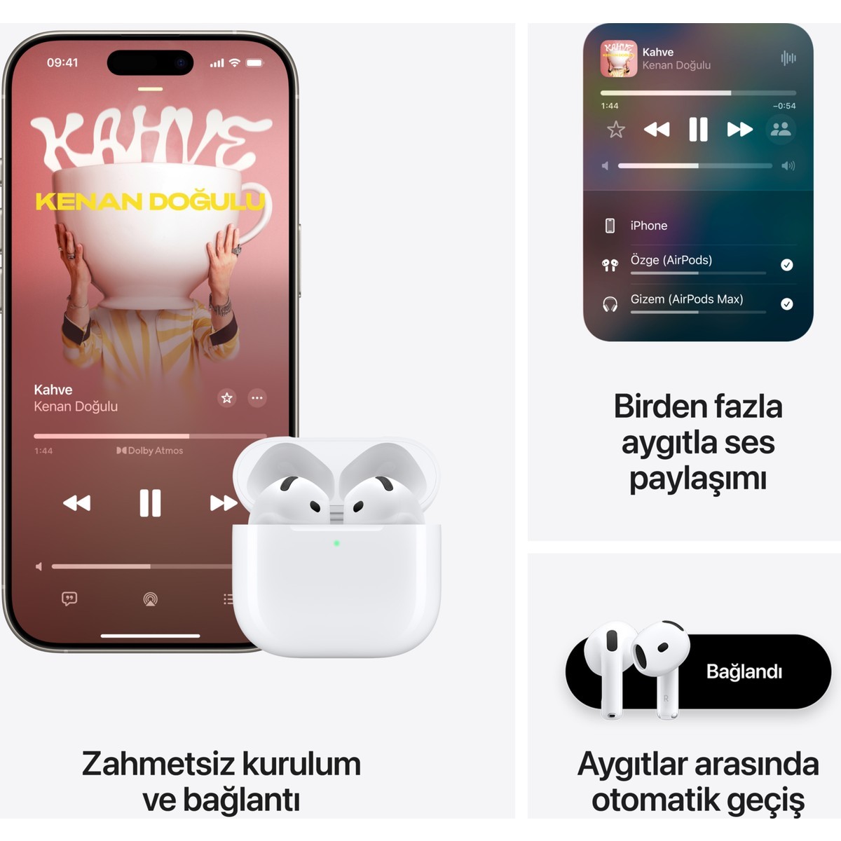 Apple AirPods 4 MXP63TU/A 