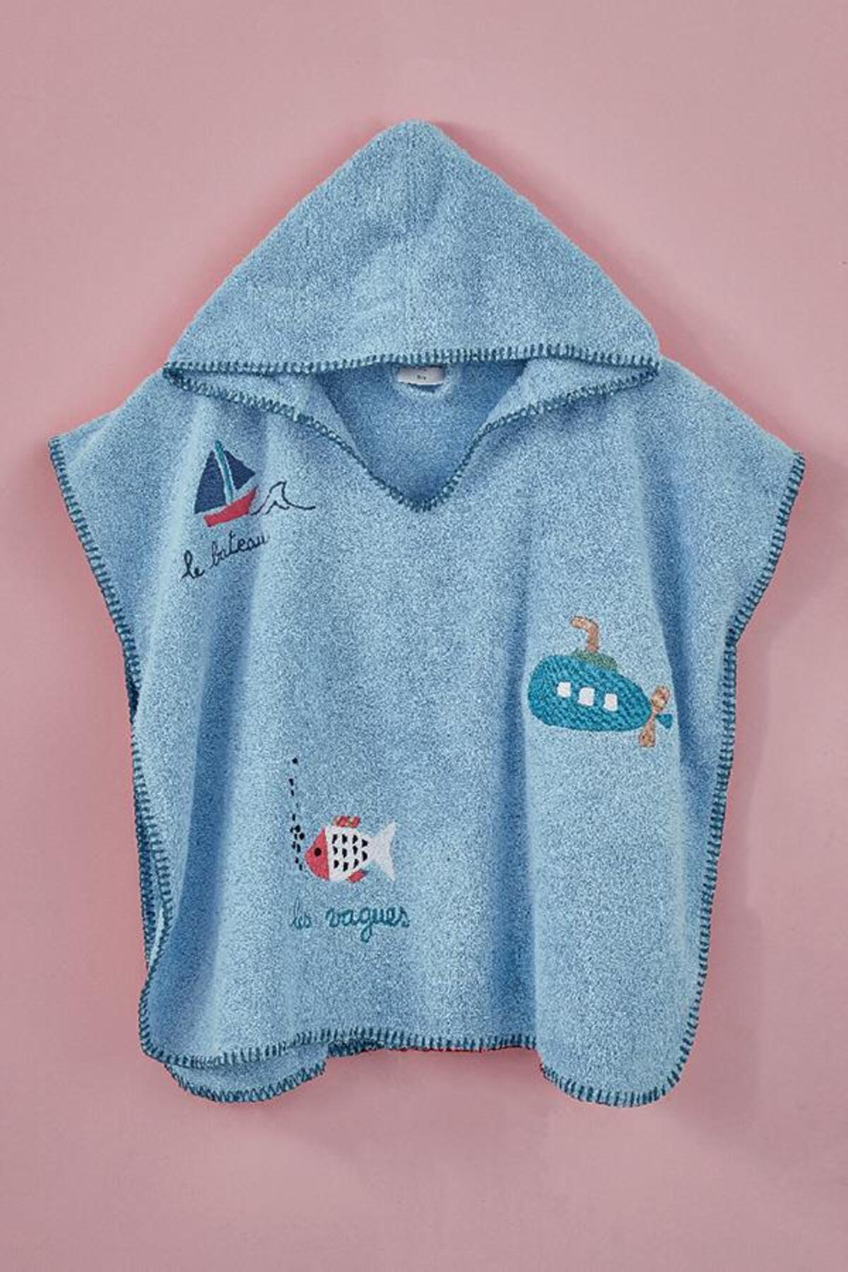 Marie Claire Export Çocuk Panço Vagues 100% Pamuk  