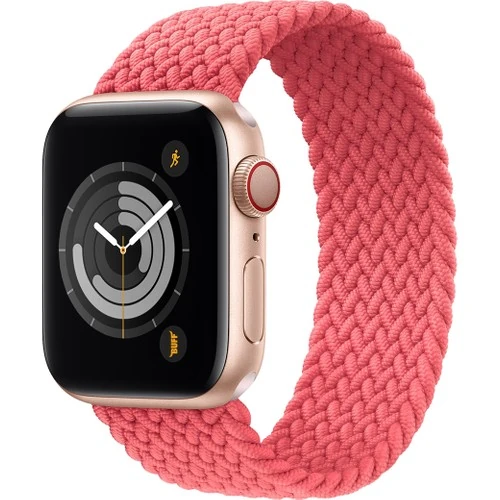 Buff Apple Watch Bands Braided 42/44 L Pink 