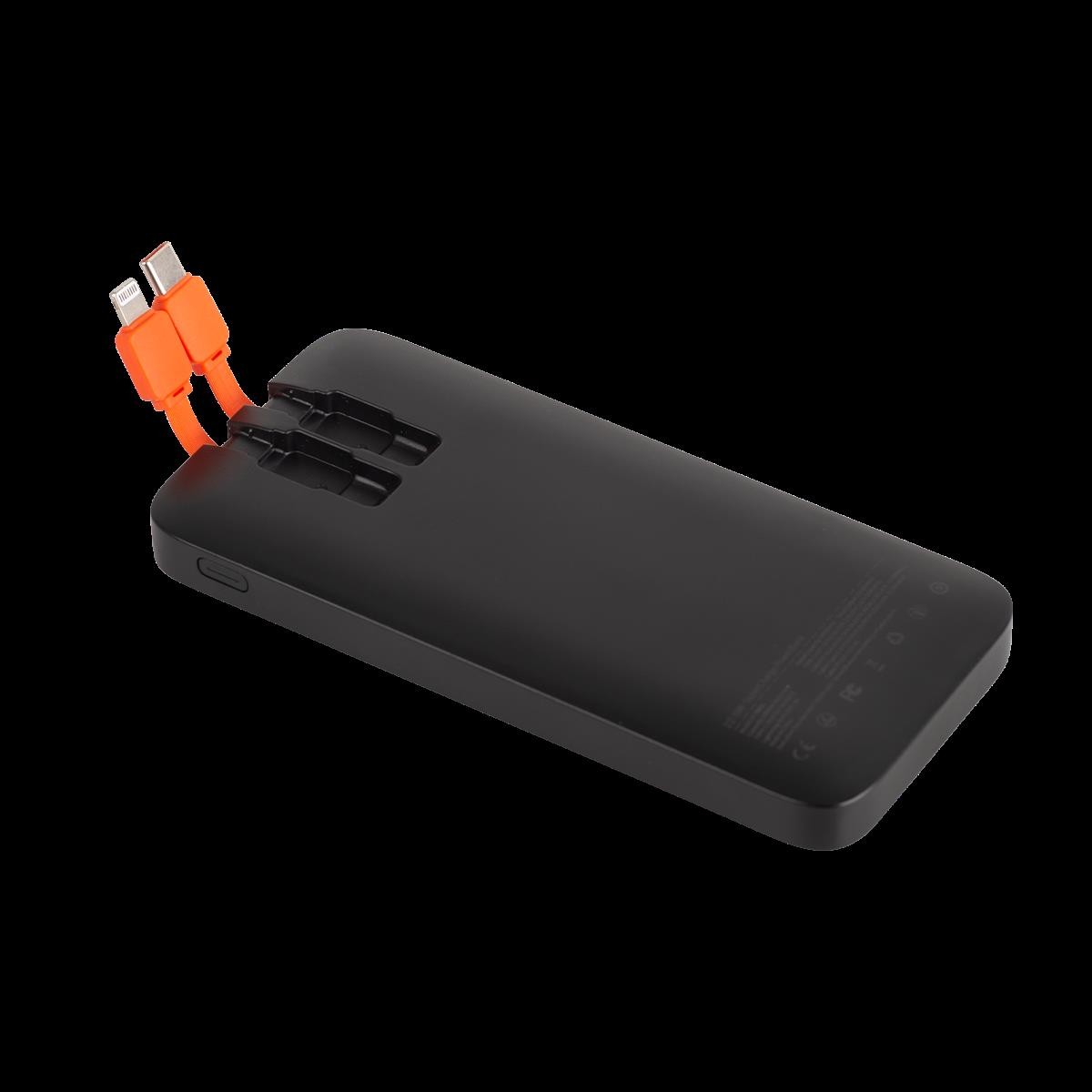 İxtech 10.000 mAh Powerbank 22.5W Siyah IX-PB022