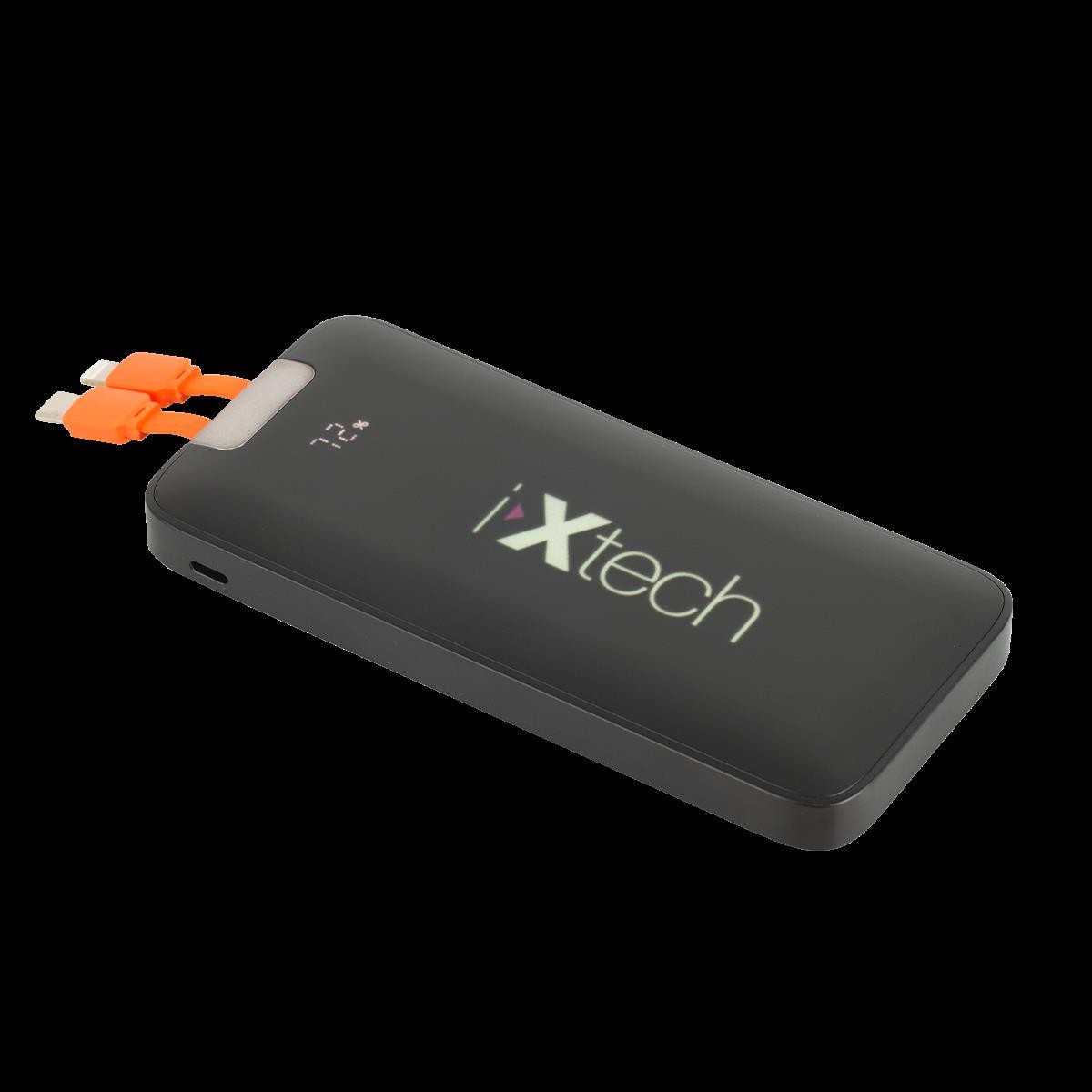 İxtech 10.000 mAh Powerbank 22.5W Siyah IX-PB022