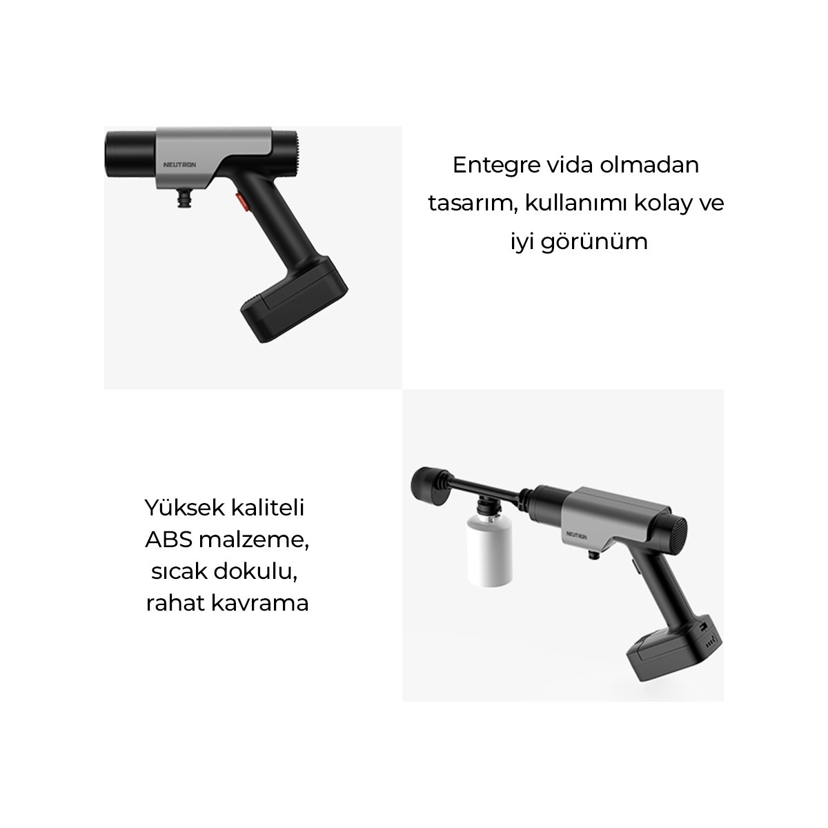 Neutron Taşınabilir Yüksek Basınçlı Araç Yıkama NTL-0105