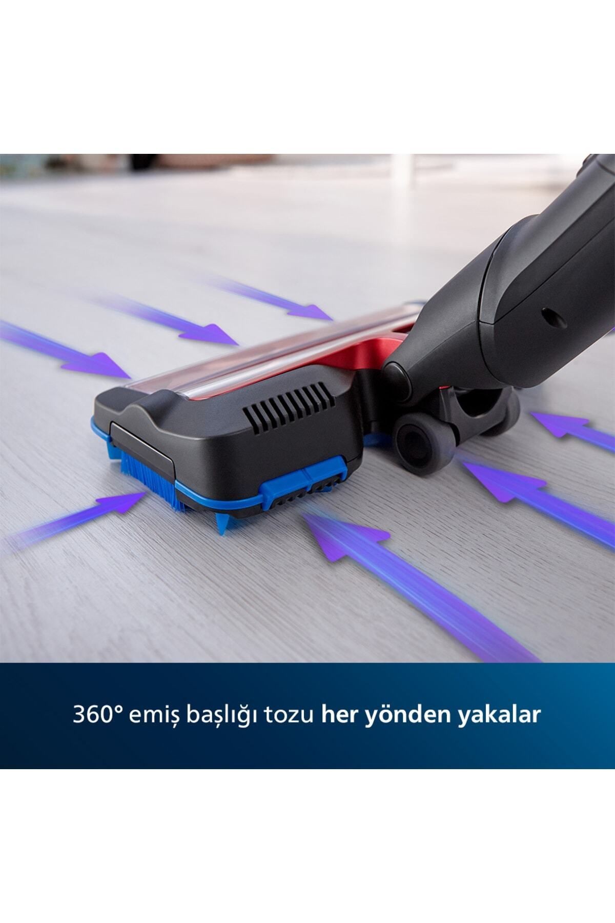 Philips SpeedPro Max XC7043/01 Şarjlı Dikey Süpürg Süpürge