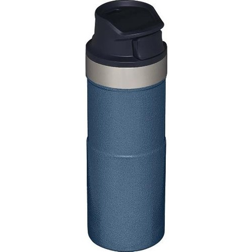 Stanley Klasik Trigger-Action Termos Bardak 0.35  Lt - Koyu Mavi