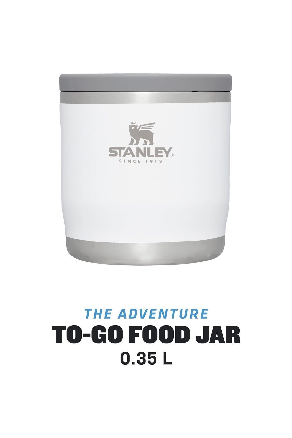 Stanley The Adventure To-Go Yemek Termosu 0.35L Beyaz