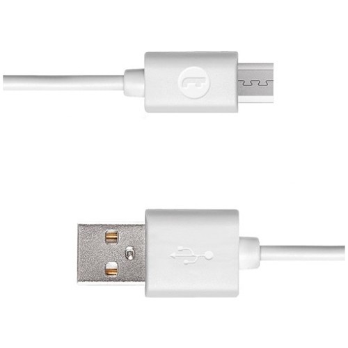 Taks Micro Usb Şarj Kablosu Beyaz