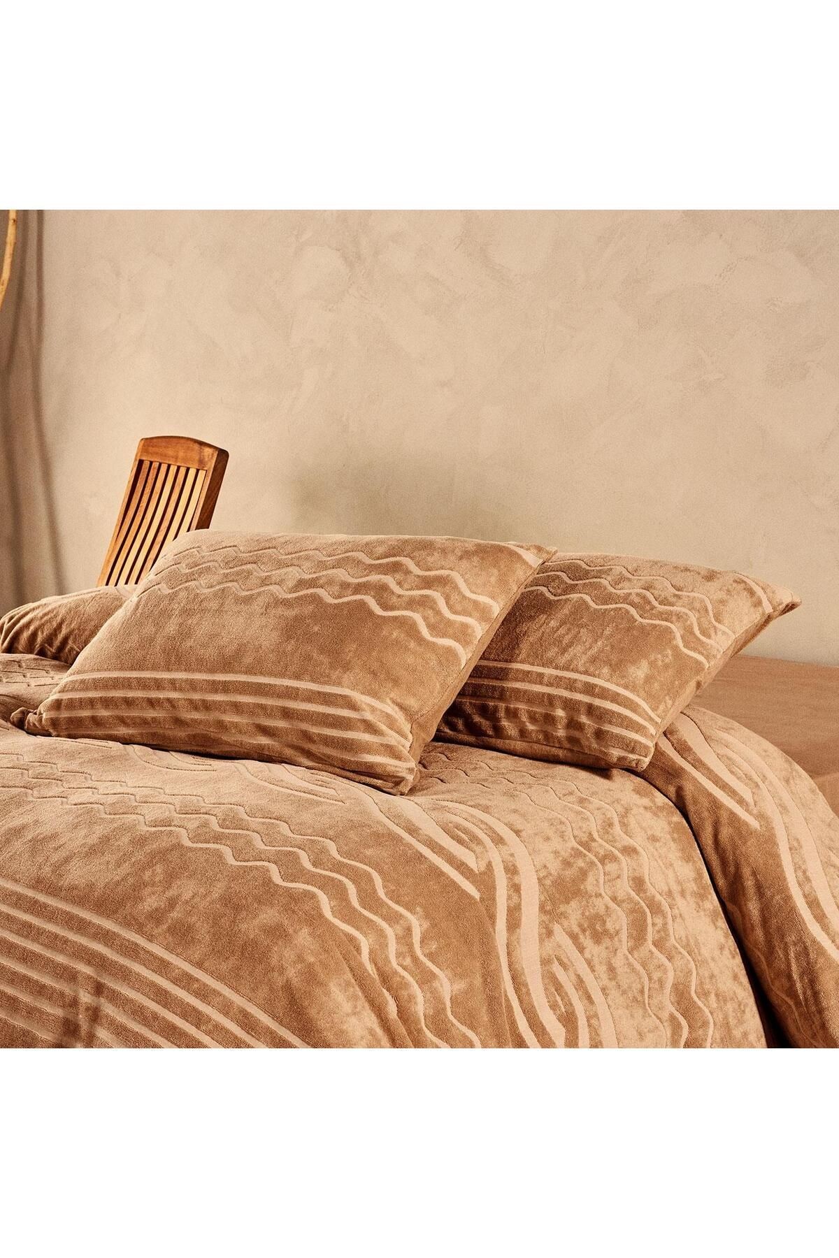 Marie Claire Marıam Cıft Kısılık Nevresım Setı Cappuccino MC059309