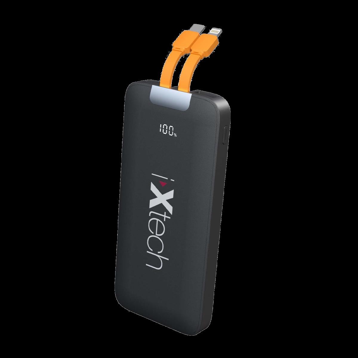 İxtech 10.000 mAh Powerbank 22.5W Siyah IX-PB022