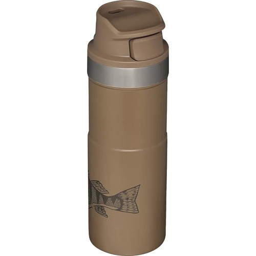 Stanley Klasik Trigger-Action Termos Bardak 0.47  Lt - Kahverengi