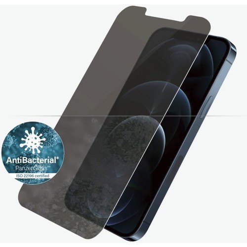 Panzerglass Apple İphone 12/12 Pro Privacy Black  Antibacterial