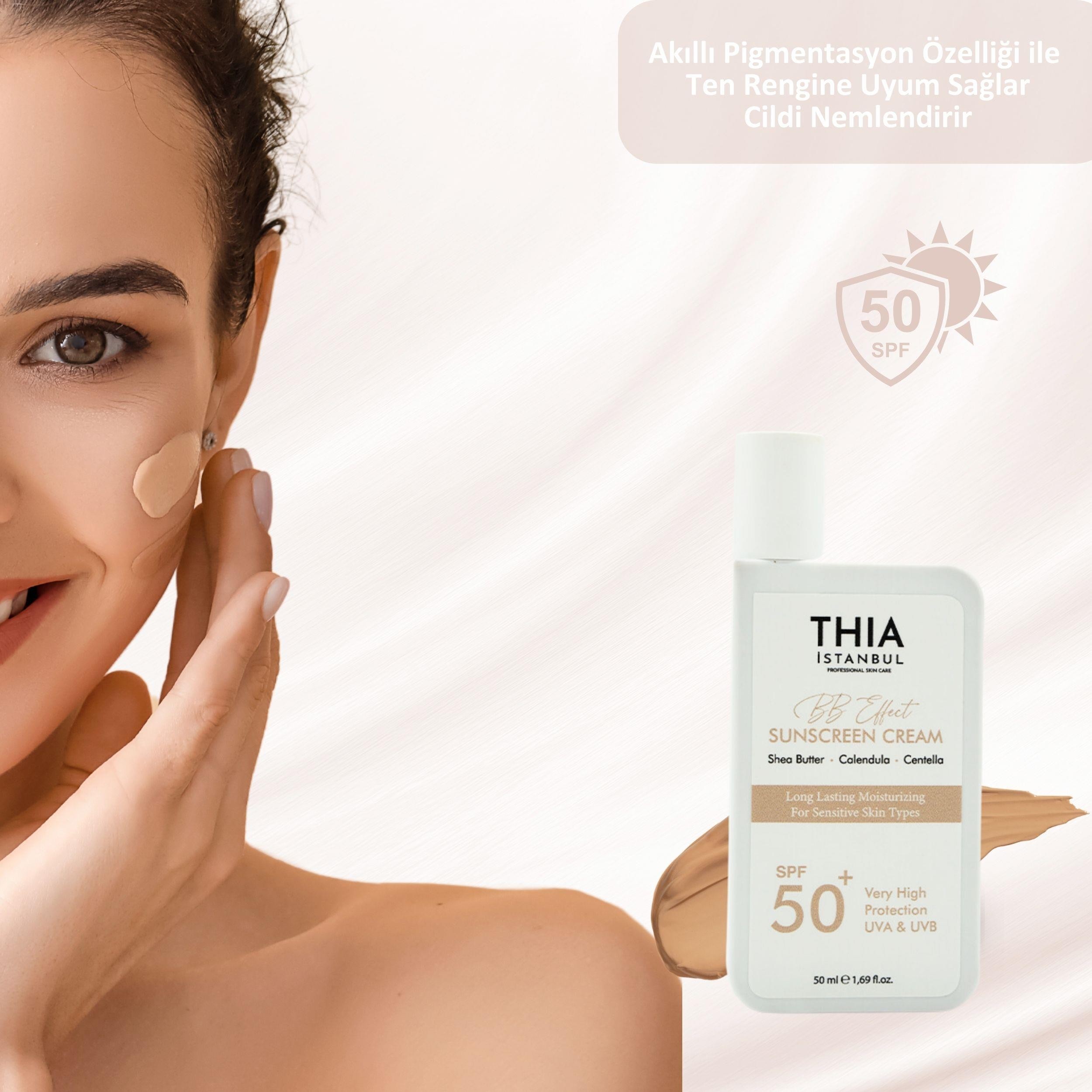 THIA İstanbul BB Effect Sunscreeen Cream 50