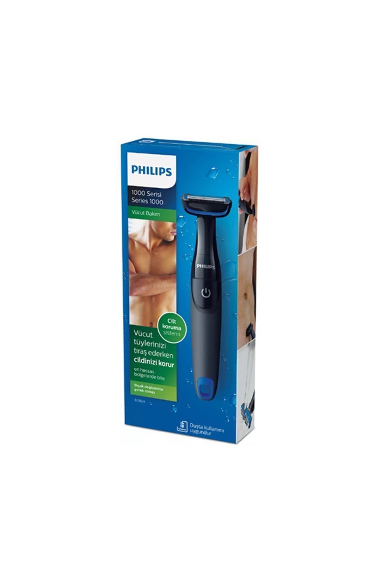 Philips BG1024 Kablosuz Islak/Kuru Vücut Tüy Alma