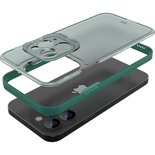 Buff Apple İphone 11 Pro Hybrid Corner Kılıf Yeşil 