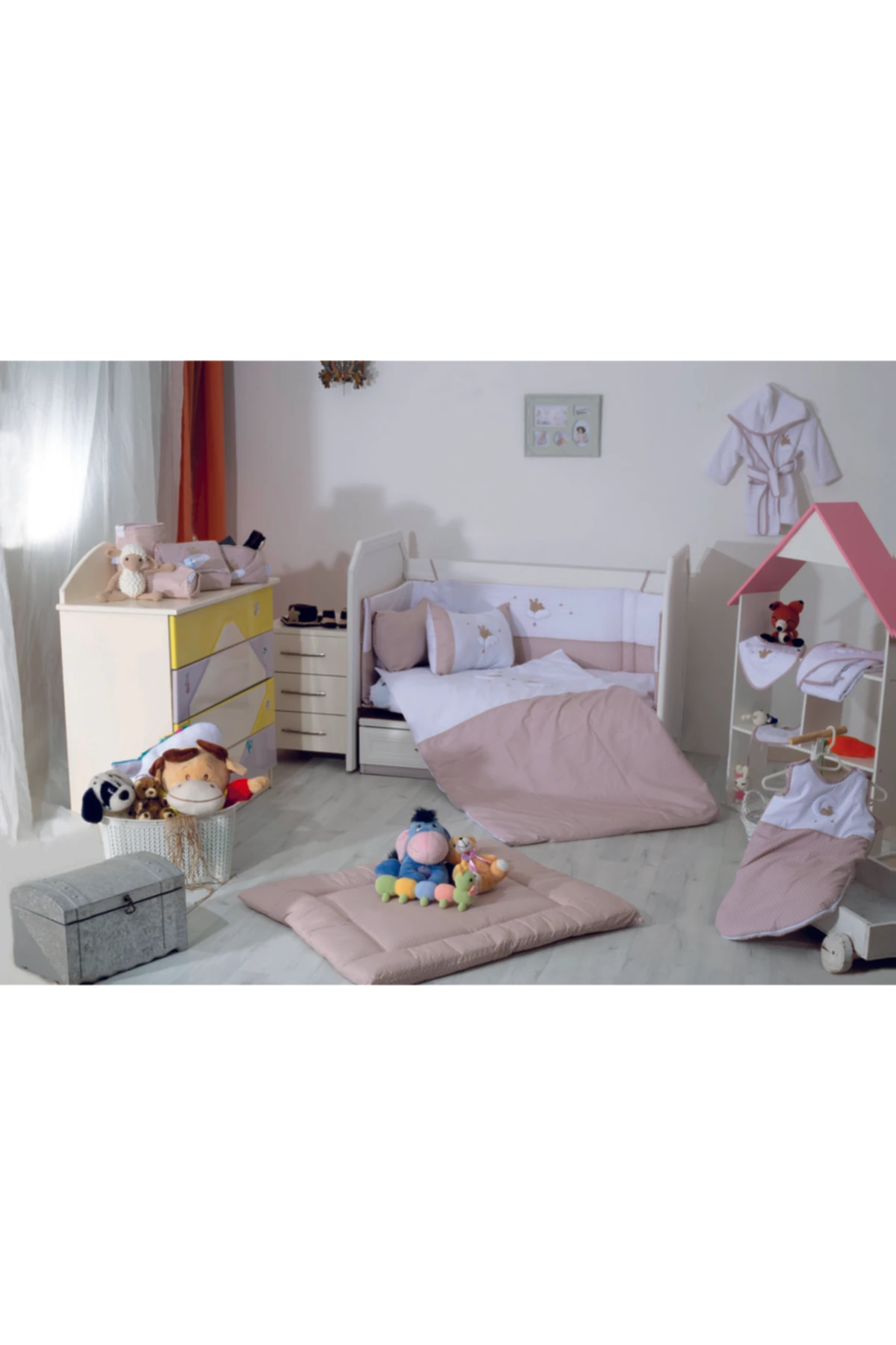 Marie Claire Bebe Yatak Koruma Lapınou 100% Pamuk  