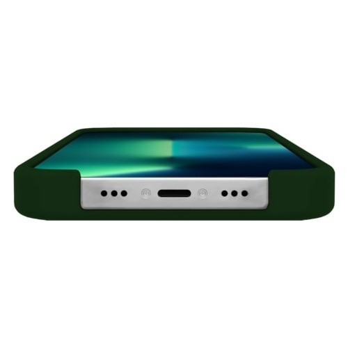 Buff İphone 13 Pro Max Rubber Fit Kılıf Dark Green 