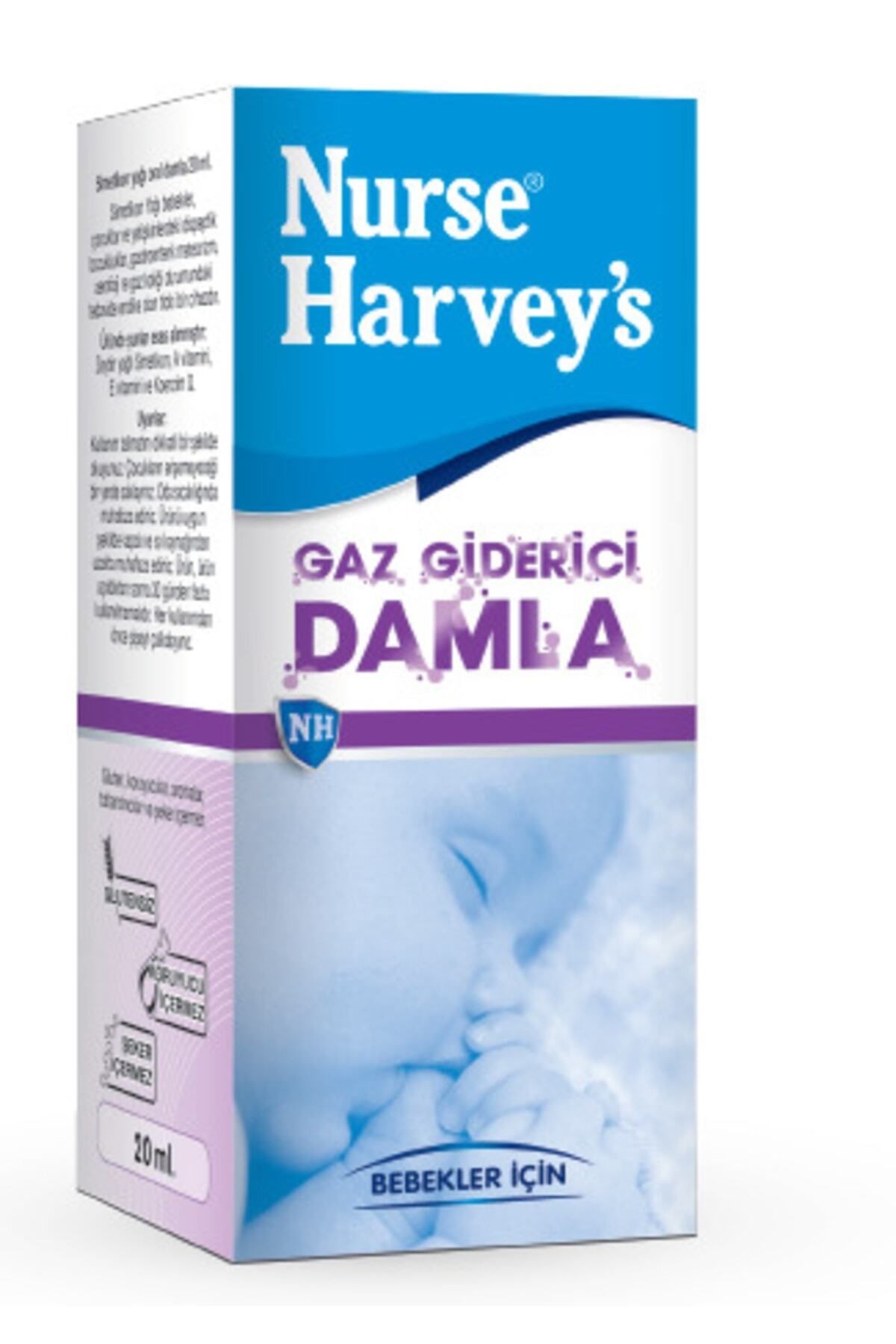 Nurse Harveys Gaz Giderici Oral Damla 20 ml. Tıbbi Cihaz