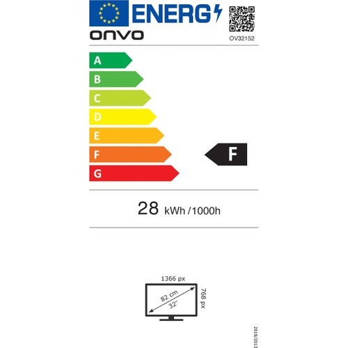 Onvo OV32152 32" 82 Ekran Uydu Alıcılı HD Android Led Tv
