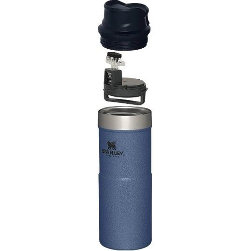 Stanley Klasik Trigger-Action Termos Bardak 0.35  Lt - Koyu Mavi