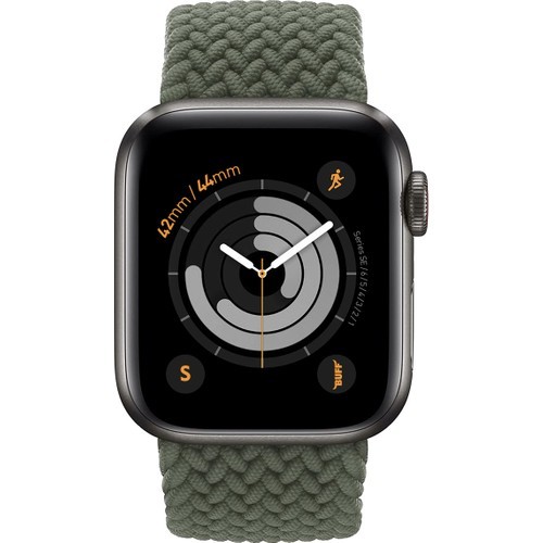 Buff Apple Watch Bands Braided 42/44 S Green 