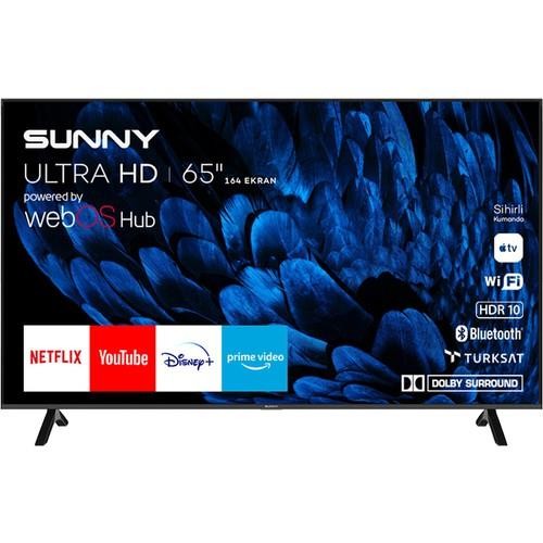 Sunny SN65FMN252 65" 164 Ekran Uydu Alıcılı 4K Ultra HD Smart webOS Led Tv