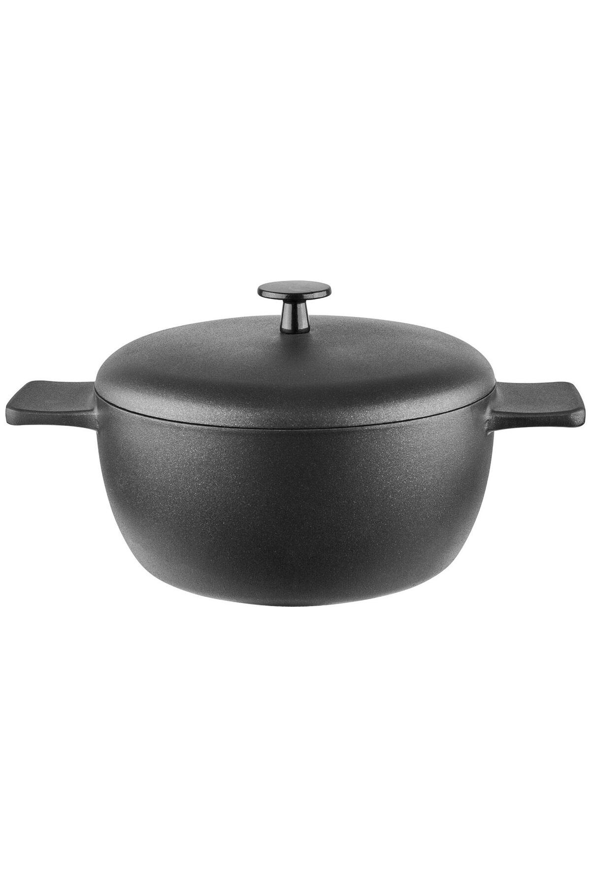 Marie Claire Perla Nera Siyah Döküm Tekli 24 cm Ka 