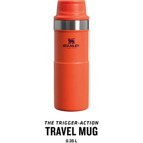 Stanley Klasik Trigger-Action Termos Bardak 0.35 L Turuncu