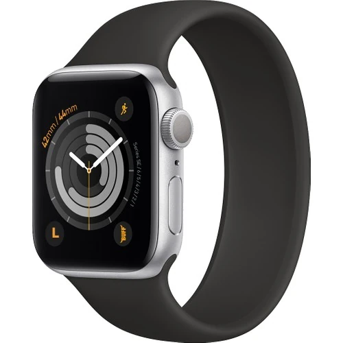 Buff Apple Watch Bands Rubber 42/44 L Siyah 