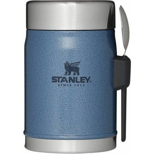 Stanley Klasik Paslanmaz Çelik Yemek Termosu Kaşı klı 0.40 Lt Koyu Mavi