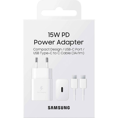 Samsung 15W Pd Orjinal Sarj Aleti Type C To Type C Beyaz