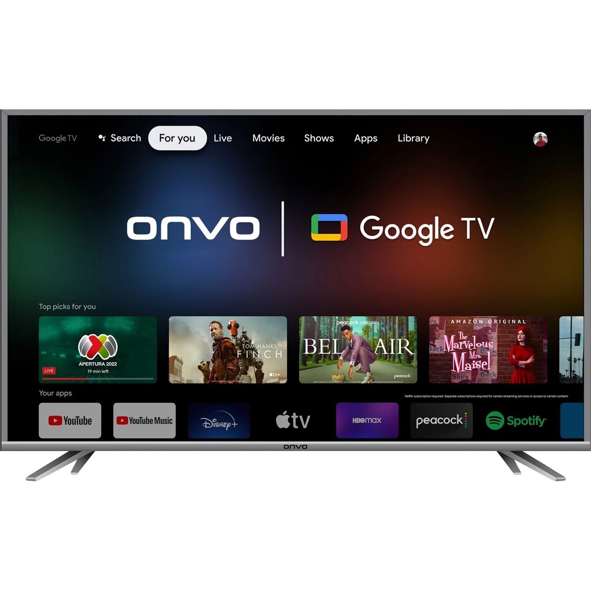 Onvo 65OV9000U 4K Ultra HD 65" 165 Ekran Uydu Alıcılı Google Smart LED TV