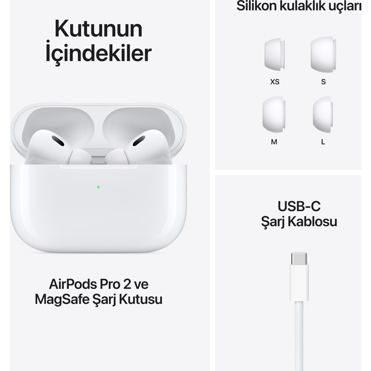 Apple Airpods Pro 2.Nesil MTJV3TU/A Bluetoth  Kulaklık